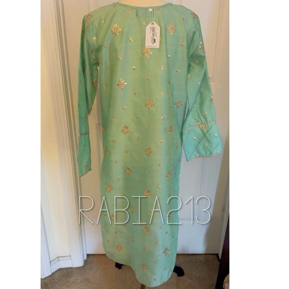 MALBUS PAKISTANI DESIGNER FORMAL DRESS 2 PIECE WEDDING FESTIVE - Picture 5 of 5